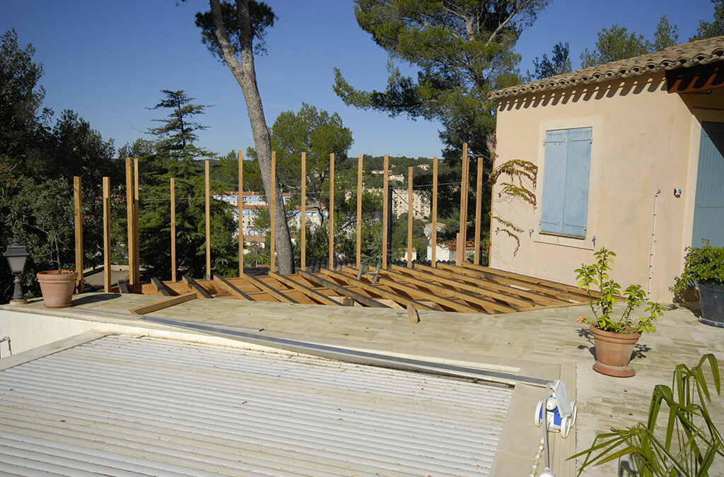 UNE PLAGE EN GUISE D’EXTENSION EN BOIS